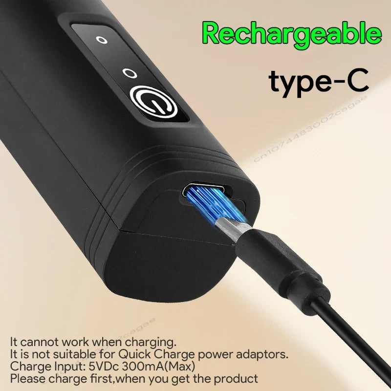 USB Rechargeable Electric Milk Frother 3-Speed – Handheld Foam Maker Egg Beater Coffee Drink Wand 2026