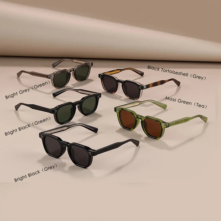 Sunglasses TR90 Frame Retro Rivets Style Unisex Polarized UV400 Summer 2026 Gift Idea