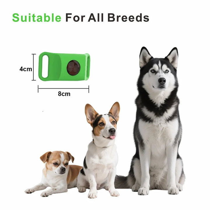Natural Extract Pet Flea &amp; Tick Repellent Collar Tag Dogs Cats All Seasons Safe Wearable