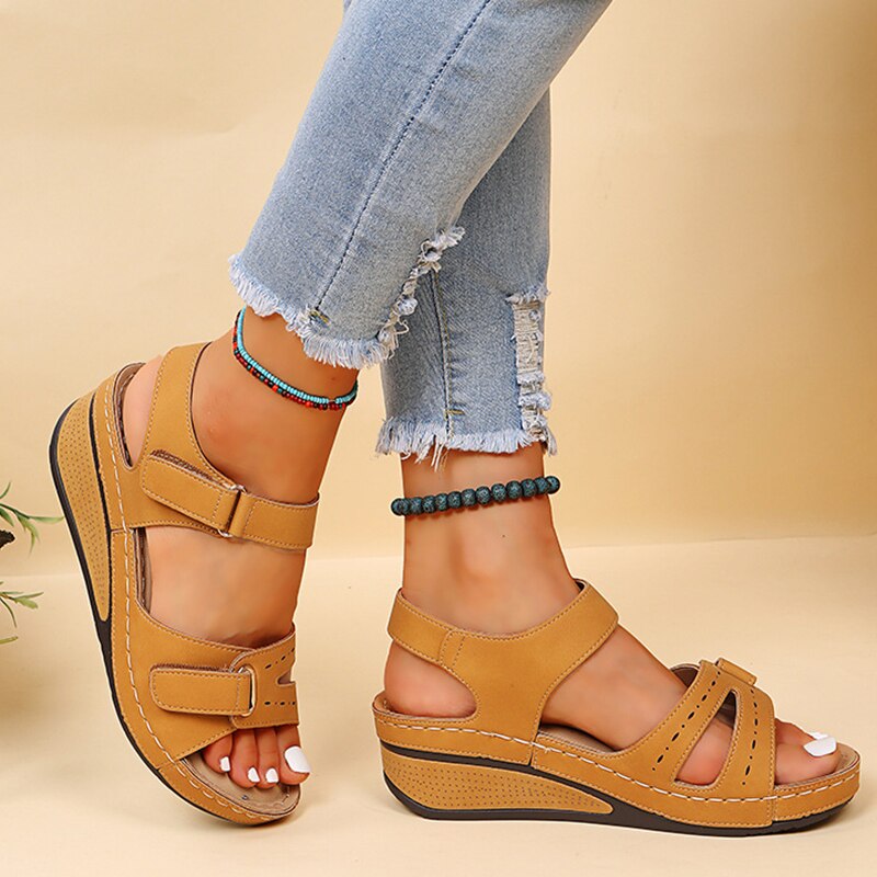 Orthopedic Summer Sandals for Women, Breathable Design with Supportive Fit, Elegant and Comfortable for Daily Wear