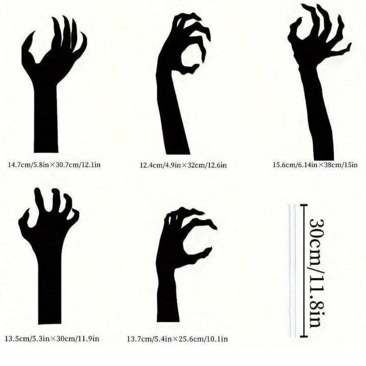 Halloween Skeleton Hands Ground Stakes Decor Fall 2025