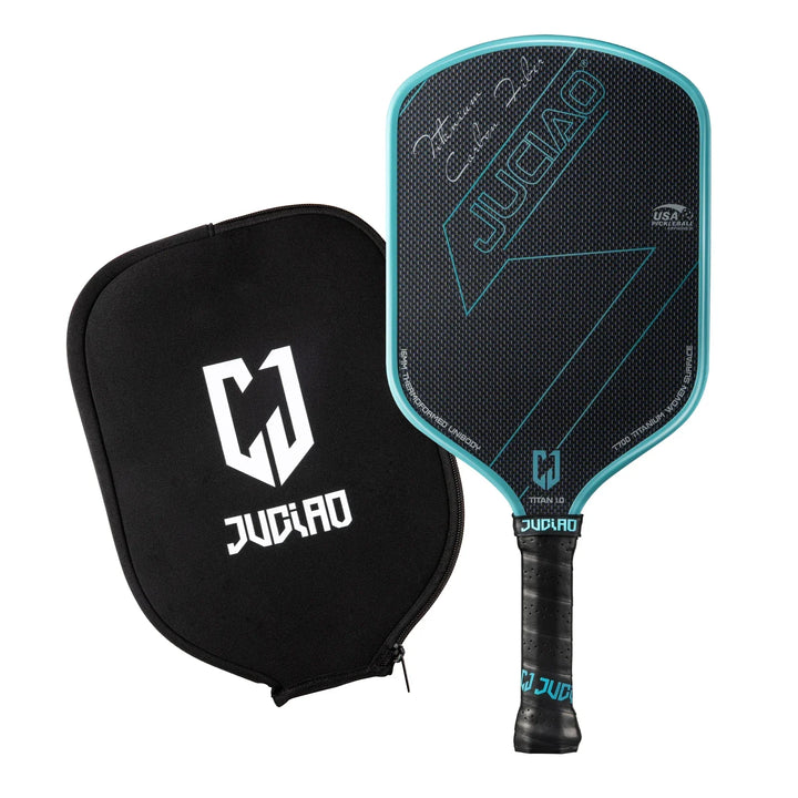 Carbon Fiber Pickleball Paddle with Foam Injected Edges for Enhanced Spin and Control, Lightweight and Durable Pickleball Equipment