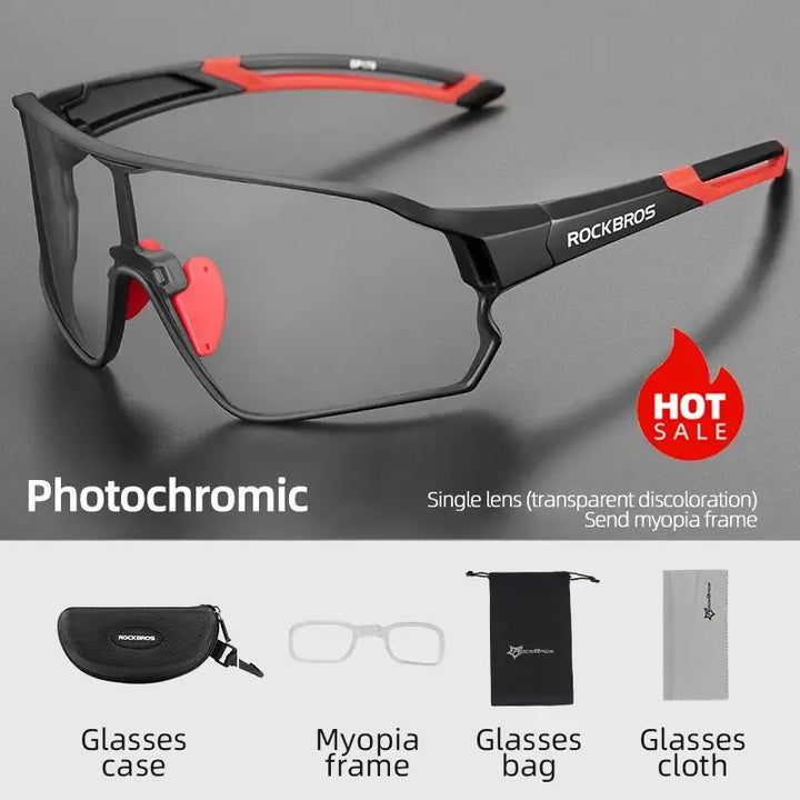 Photochromic Cycling Glasses Lightweight MTB Road Sunglasses With UV400 Protection Summer 2026 Trend