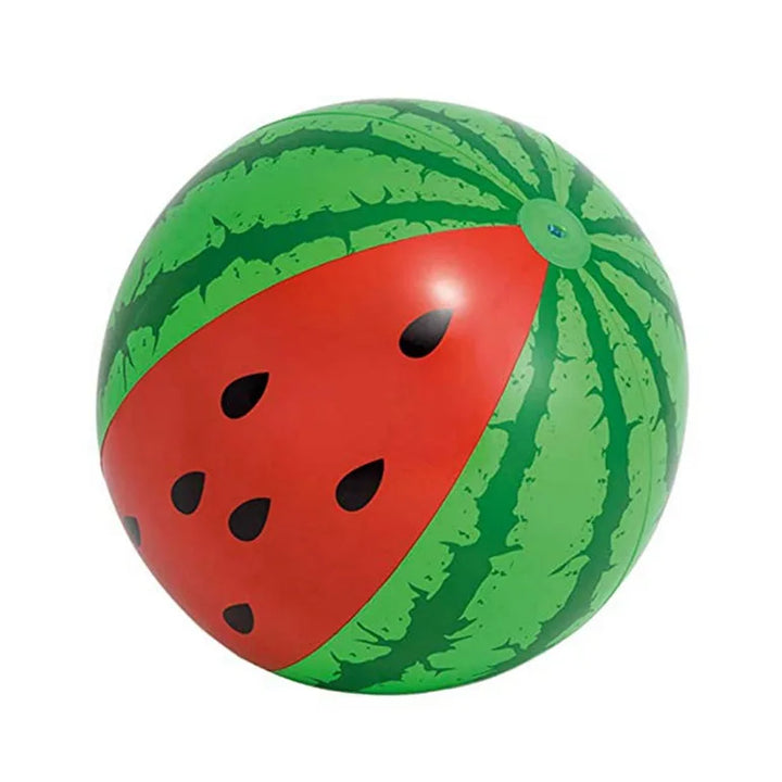 Large Inflatable Watermelon Beach Ball, 90cm PVC Pool Toy for Adults and Kids, Fun Summer Activity