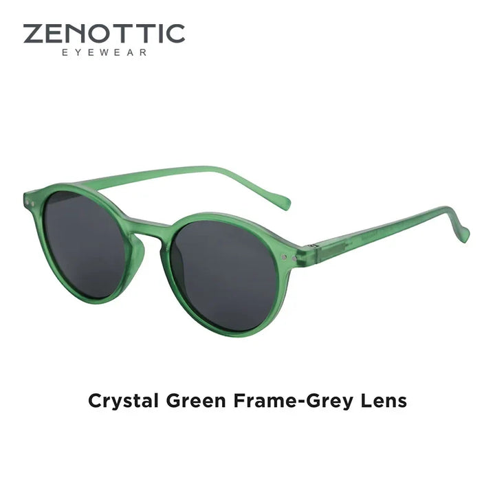 Polarized Sunglasses Round Retro Unisex Eyewear Summer 2026 Trend UV400 Protection