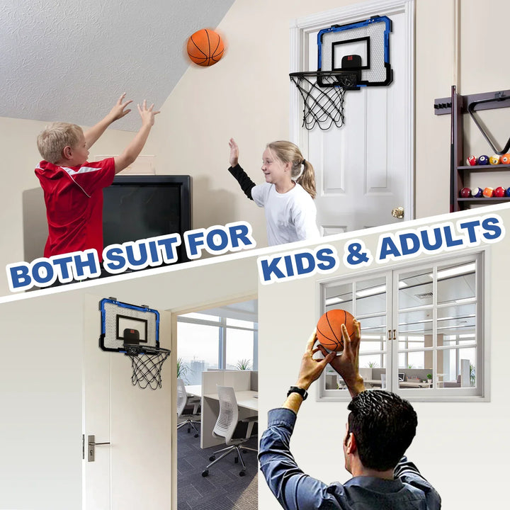 Basketball Hoop For Kids Wall Mounted Mini Backboard Set Indoor Outdoor Play Back To School 2026 Gift