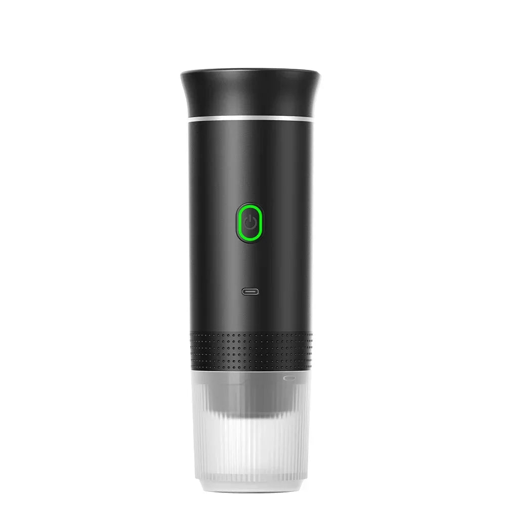 Wireless Electric Portable Espresso Coffee Machine - 3-in-1 Travel Coffee Maker for Car &amp; Home