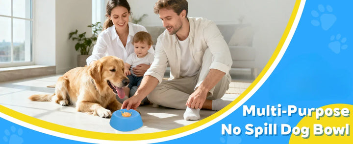 Anti-Slip Slow Feeder Dog Bowl – Ball-Shaped Lick Mat Anti-Choke Design, Pet Feeding Gift 2026