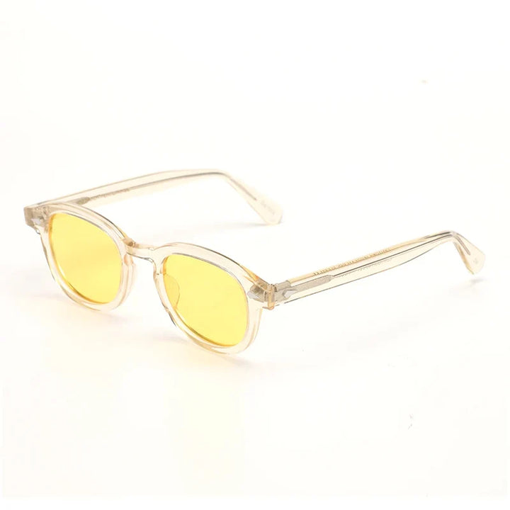 Polarized Sunglasses Vintage Round Acetate Frame Summer 2026 Driving Glare Reduction Gift Idea