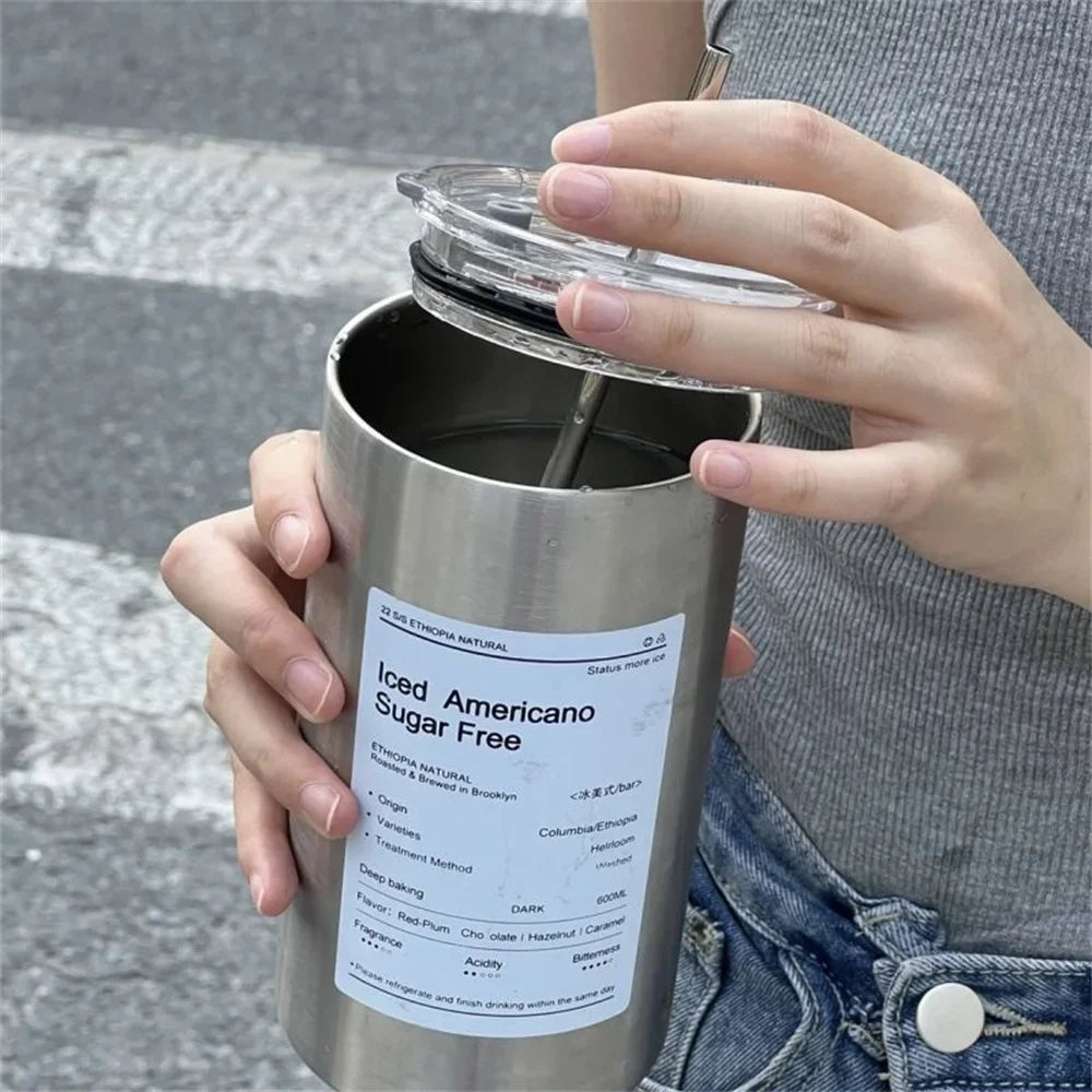 Insulated Water Bottle - Leak-Proof Drinkware Back to School 2026 Keeps Drinks Cold or Hot