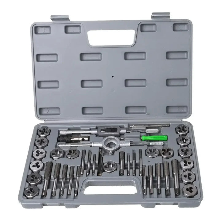 Tap Die Set Stainless Steel 40-Piece Hand Threading Kit Fall 2025 Durable Storage Case