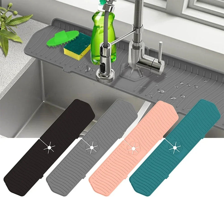 Sink Splash Guard Silicone Mat Countertop Protector