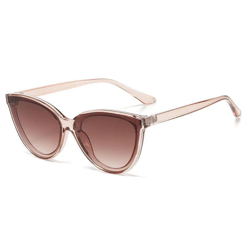 Cat Eye Sunglasses Large Frame Retro Minimalist Gradient UV400 Summer 2026 Fashion Gift Idea
