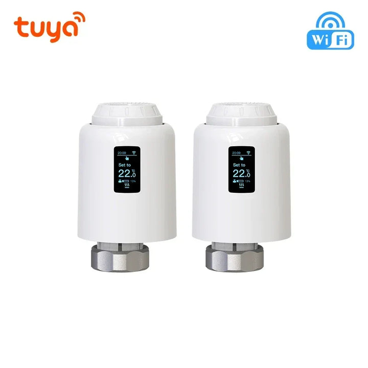 Smart Thermostatic Radiator Valve WiFi Radiator Thermostat Fall 2025 Smart Home Voice Assistant Ready