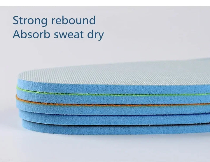 Sports Insoles Breathable Shock Absorbing Anti Slip Cushion for Running Unisex Fall 2026 Odor Control