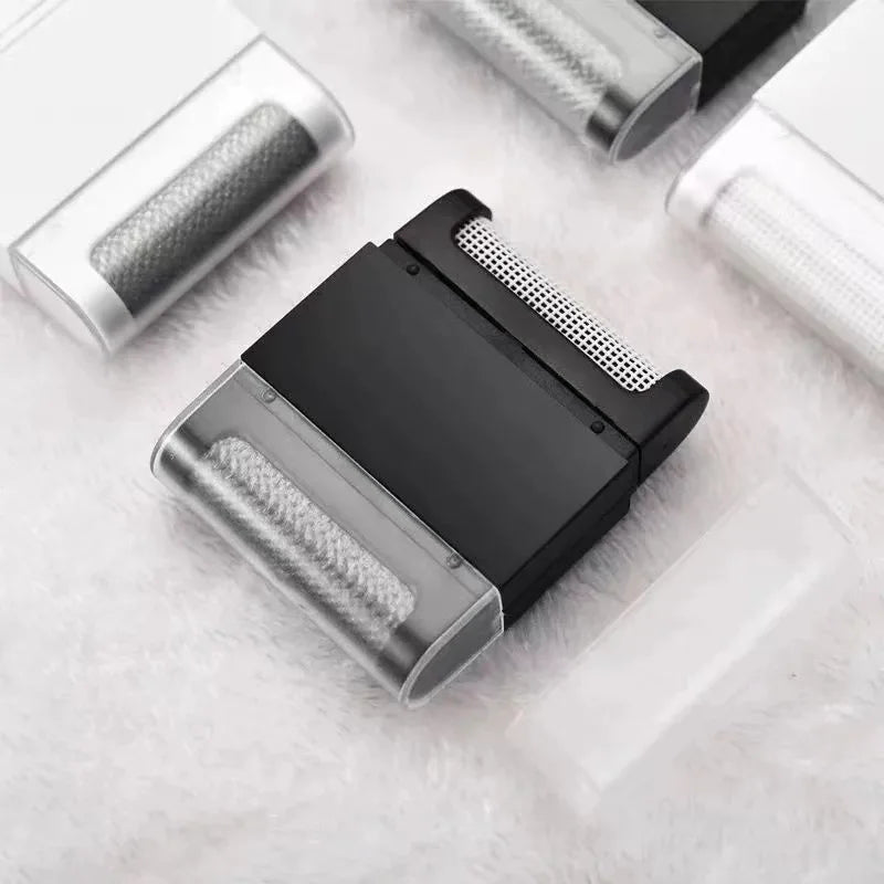 Mini Lint Remover Manual Hair Ball Trimmer - Portable Jumper Shaver for Clothes, Pet Hair &amp; Fuzz Removal Tool