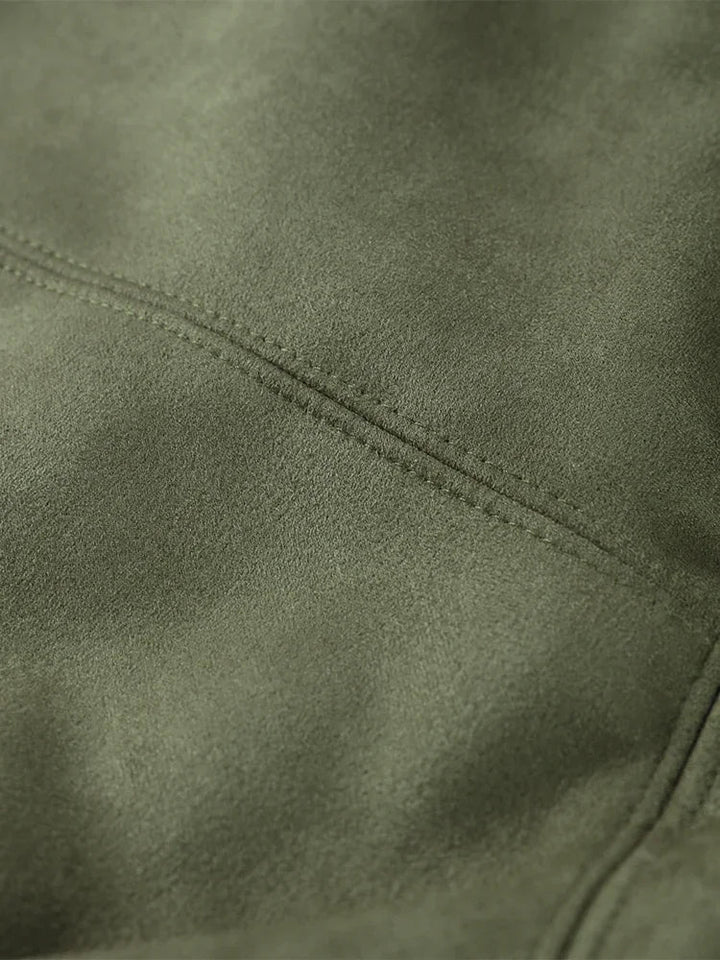 Oversized Women’s Bomber Jacket - Boxy, Velvet, Autumn