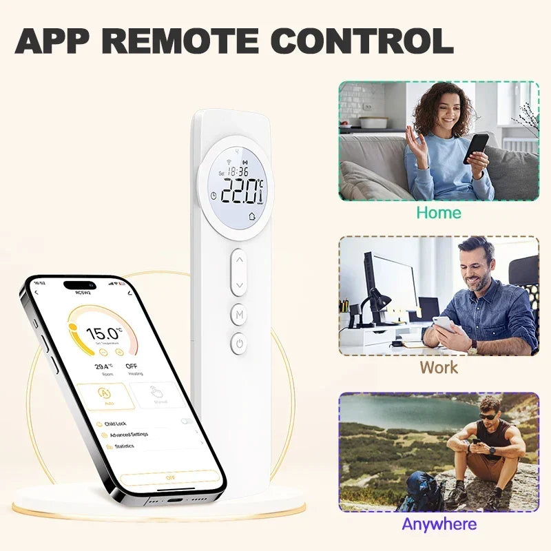 Smart Thermostat WiFi RF433 - Temperature Controller For Gas Boilers And Floor Heating, Fall 2025 Energy Saving