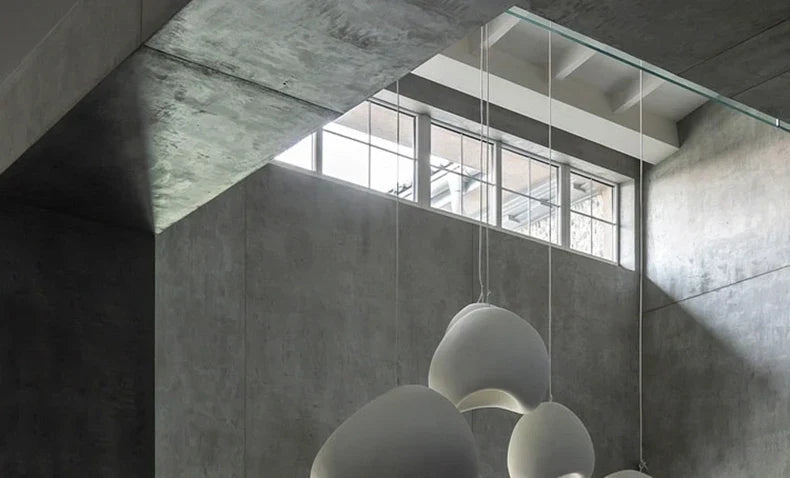Japandi Pendant Ceiling Lamps Nordic Wabi Sabi LED Dining Room