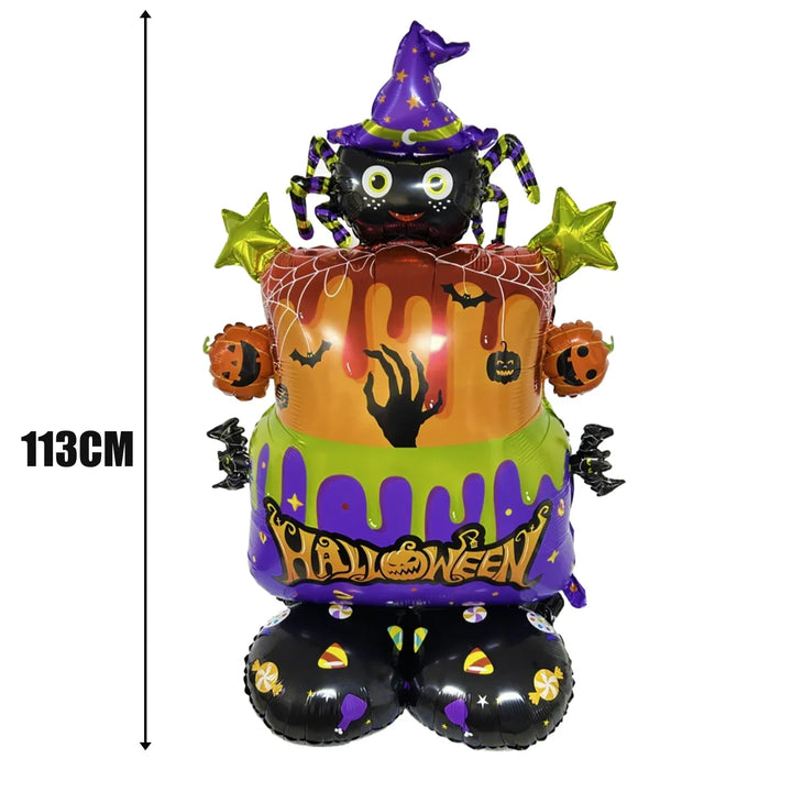 Halloween Balloons Giant Foil Standee Party Decor 2025