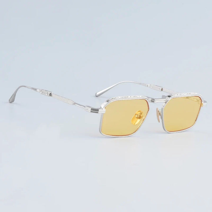 Foldable Sunglasses Square Frame UV400 Lenses Lightweight Eyewear Summer 2026 Trend