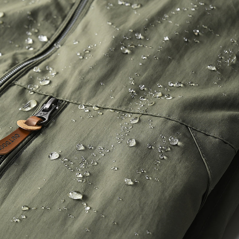 Waterproof Mens Tactical Jacket - Hooded, Lightweight