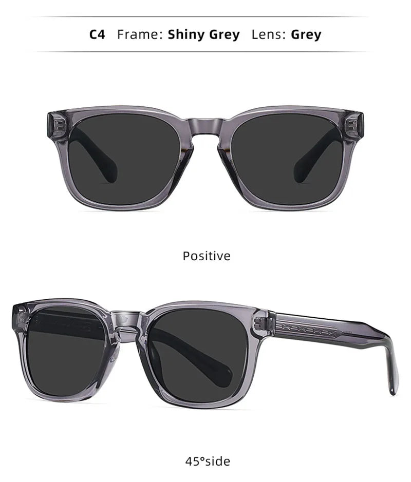 Retro square unisex sunglasses – UV400 gradient lenses, vintage style, travel and beach