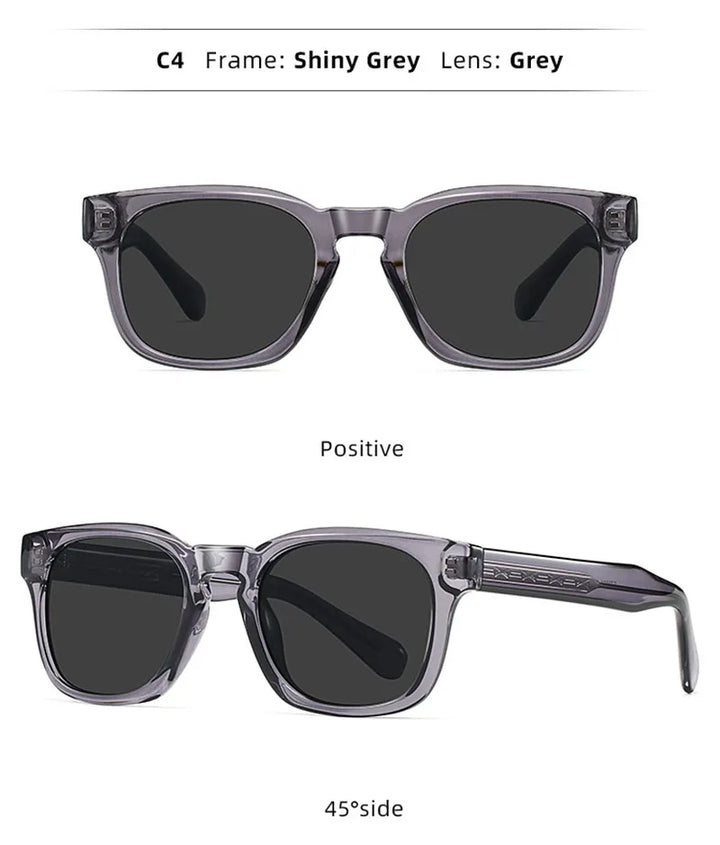Retro square unisex sunglasses – UV400 gradient lenses, vintage style, travel and beach