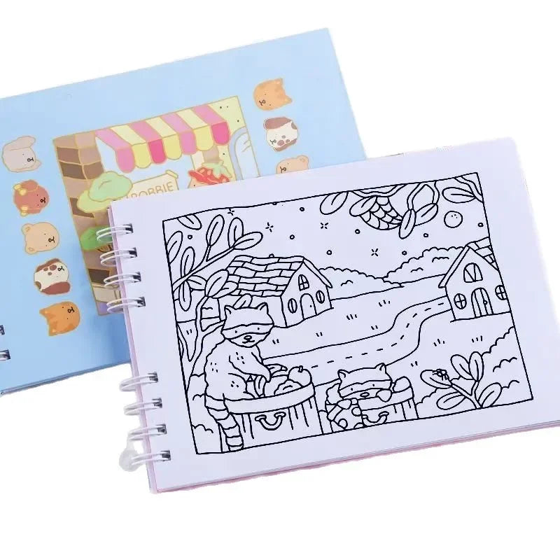colouring Book For Adults And Teens Educational Doodle Journal Back To School 2025 Gift Idea