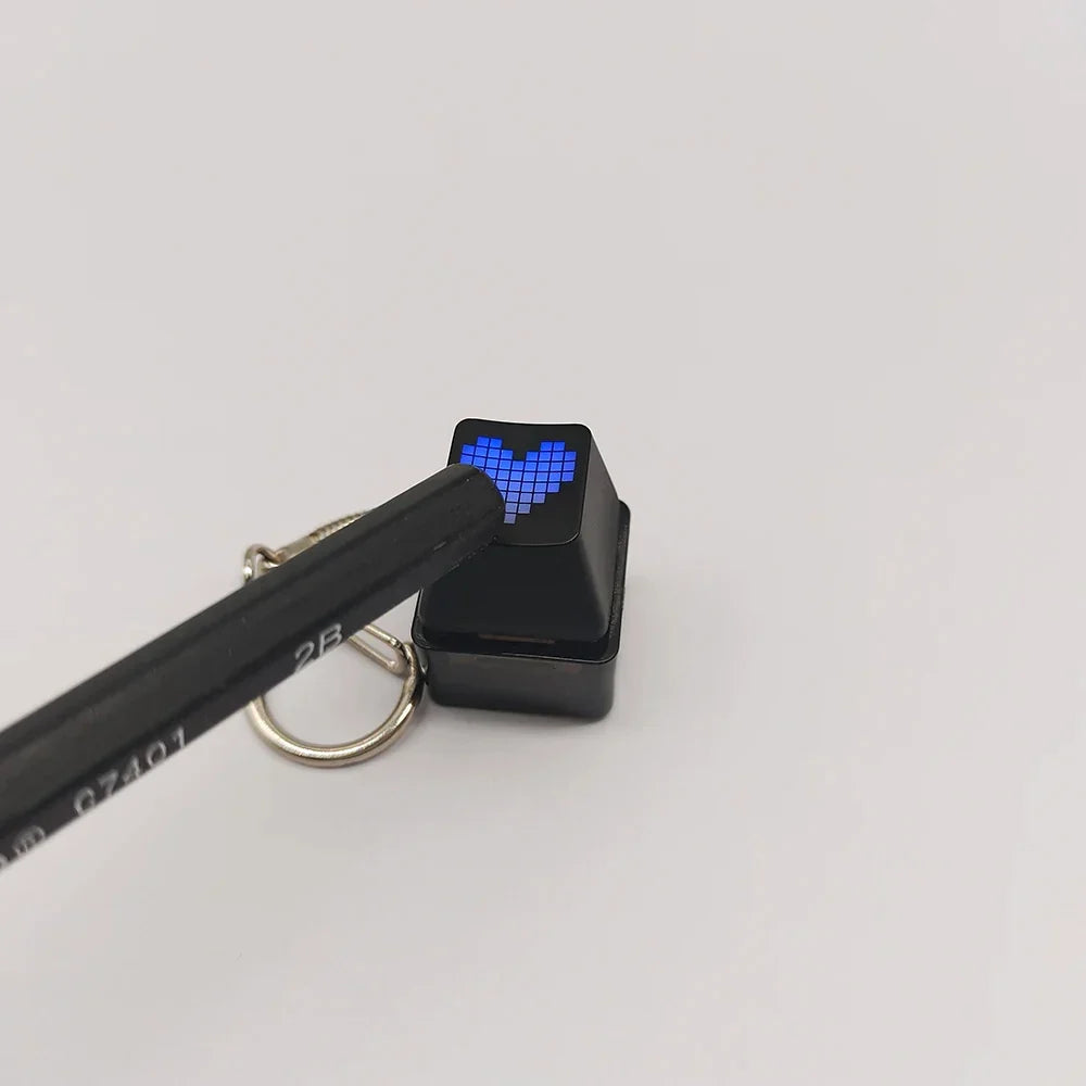 Mechanical Keyboard Keychain RGB Mini Tester Stress Toy