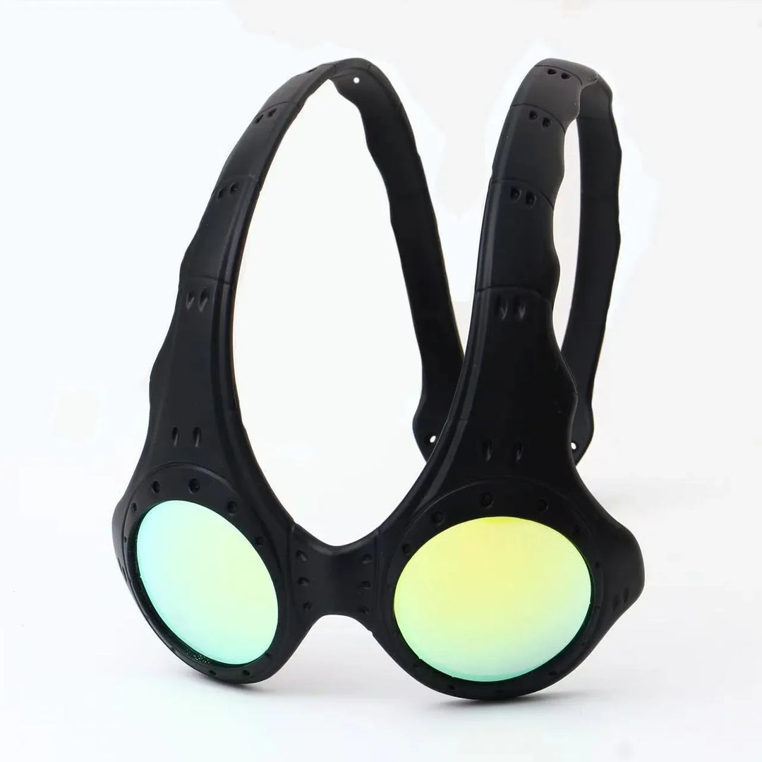 Sunglasses Metal Frame Oversized Round Lens Eyewear For Outdoor Cycling TikTok Viral Retro 2026