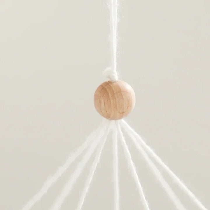 Baby Crib Mobile Wooden Nursery Newborn Sensory Toys