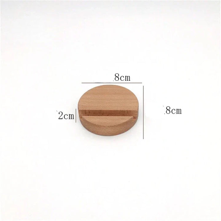 Universal Solid Wood Desk Stand Holder for Mobile Phones &amp; Tablets - Home Accessories