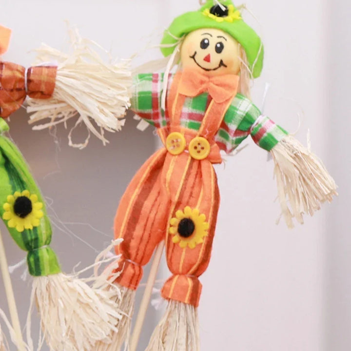 Scarecrow Decoration For Garden And Yard Outdoor Halloween Decor Autumn Harvest Festive Accent