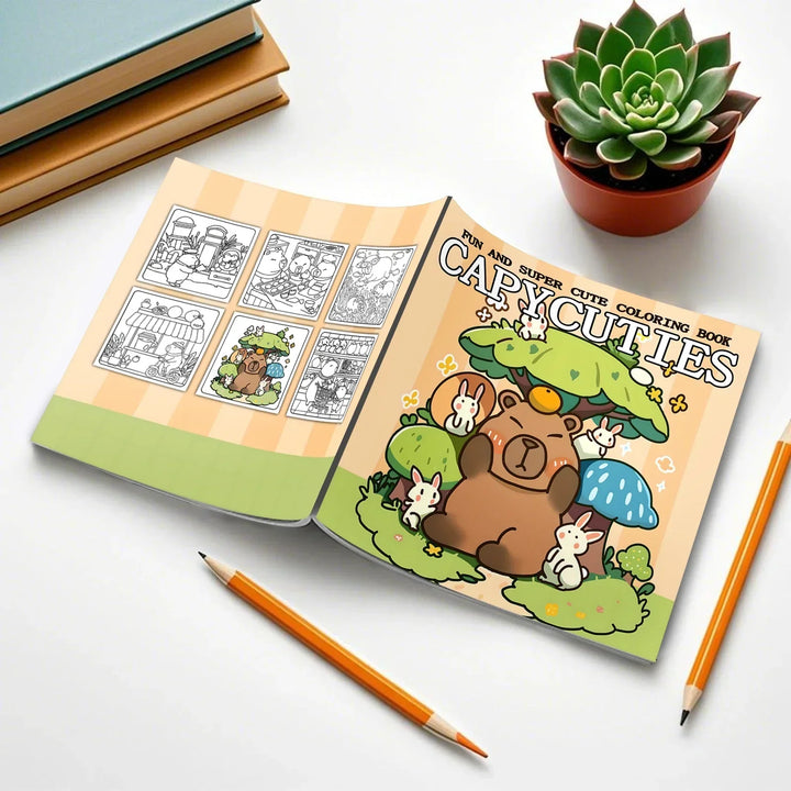 colouring Book For Adults With Cute Patterns And Easy Drawings Fall 2025 Gift Idea