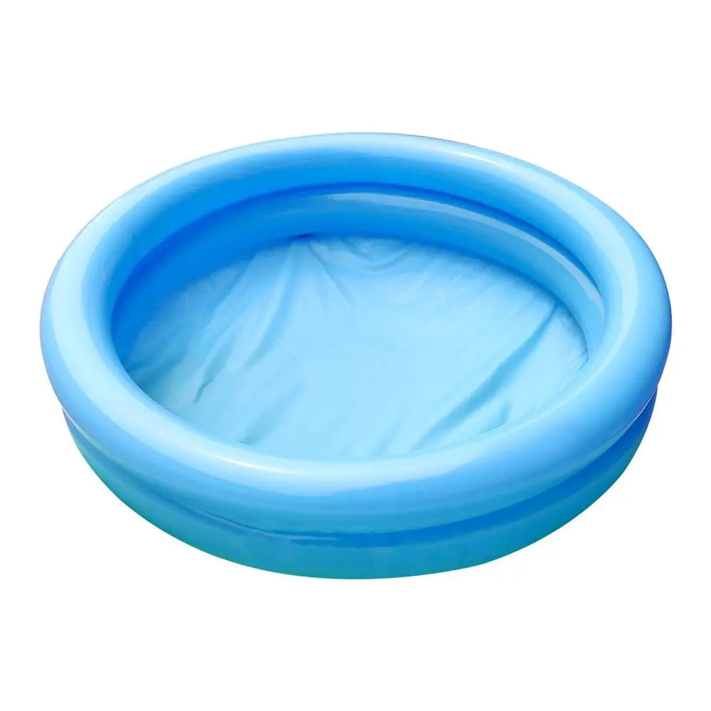 Inflatable PVC Garden Pool for Kids 0-3 Years, Round 60x14cm Puncture Resistant Summer Water Play Basin