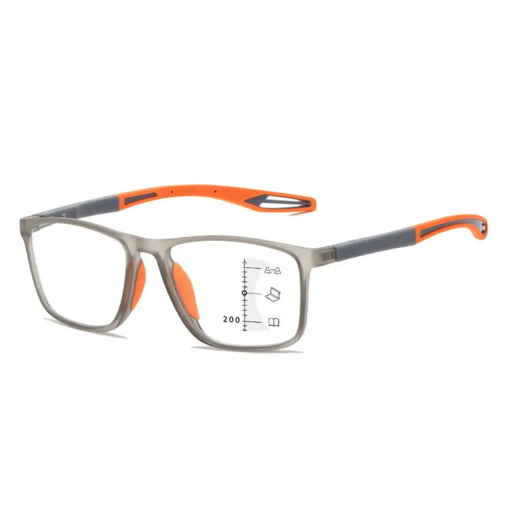 Anti-Blue Light Reading Glasses - Progressive Multifocal Eyewear, Ultra Light Frame, Back To School 2026