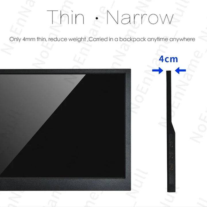 Portable 11.6 Inch HDMI Monitor 1366x768 Gaming Display