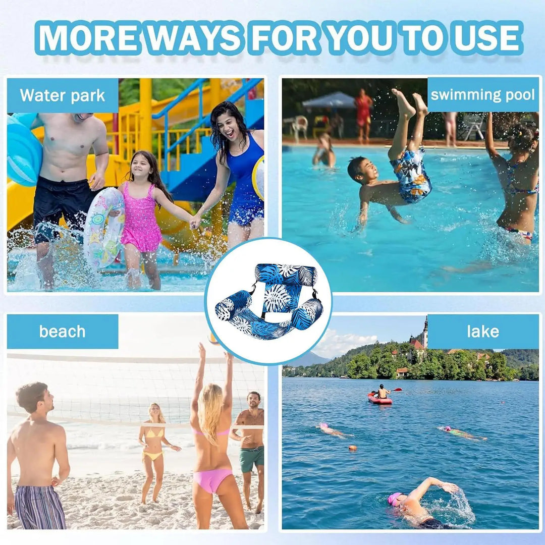 Inflatable Pool Float Hammock Chair Water Lounge Bed Summer 2026 Adults