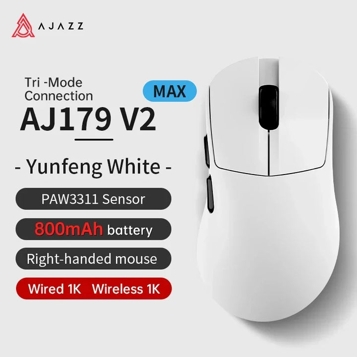 Gaming Mouse Magnetic Charging Ergonomic Lightweight Wireless