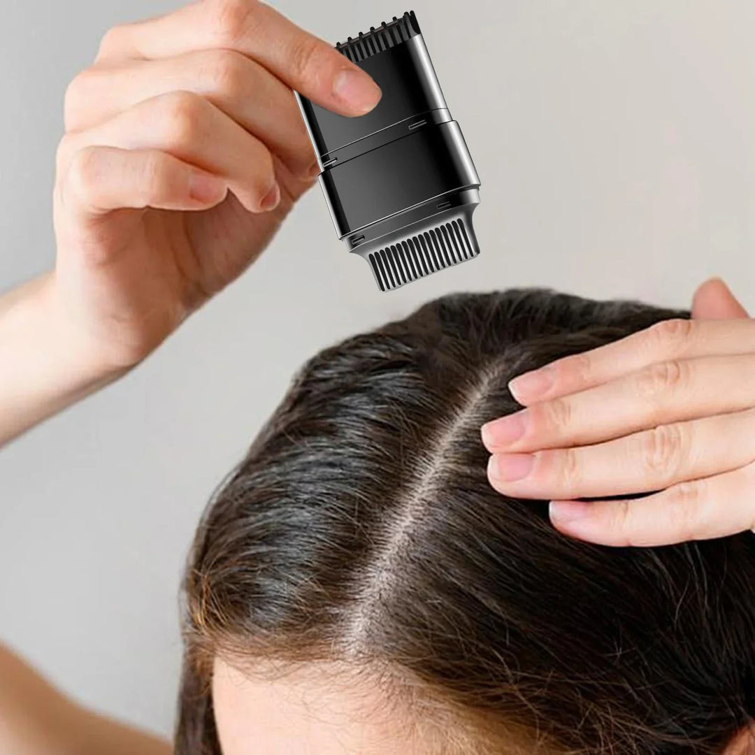 Temporary Hair colour Root Touch-Up Stick with Comb - Instant White Hair Coverage Non-Stain colouring Pen