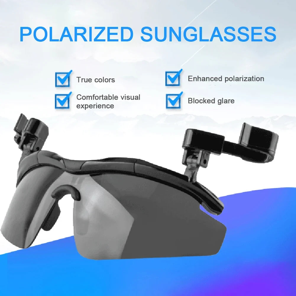 Clip-On Polarized Sunglasses With Hat Clip UV-Proof Anti-Glare For Outdoor Fishing Fall 2026