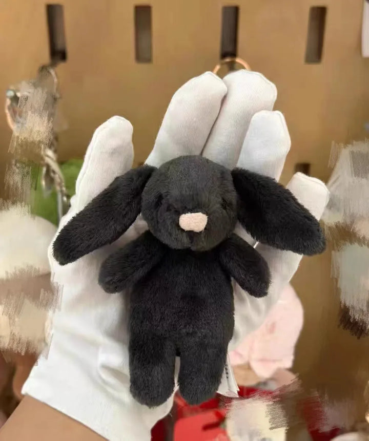 Rabbit Plush Keychain Cute Bunny Bag Charm Soft Gift