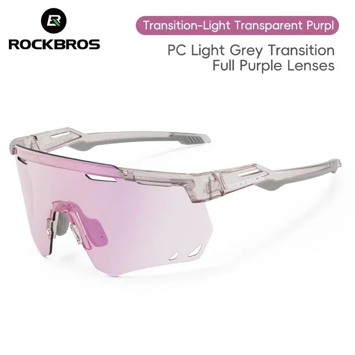 Cycling Glasses Unisex MTB Road Eyewear UV400 Polarized Photochromic Lenses, Fall 2026 Trend, All-Weather Eye Protection