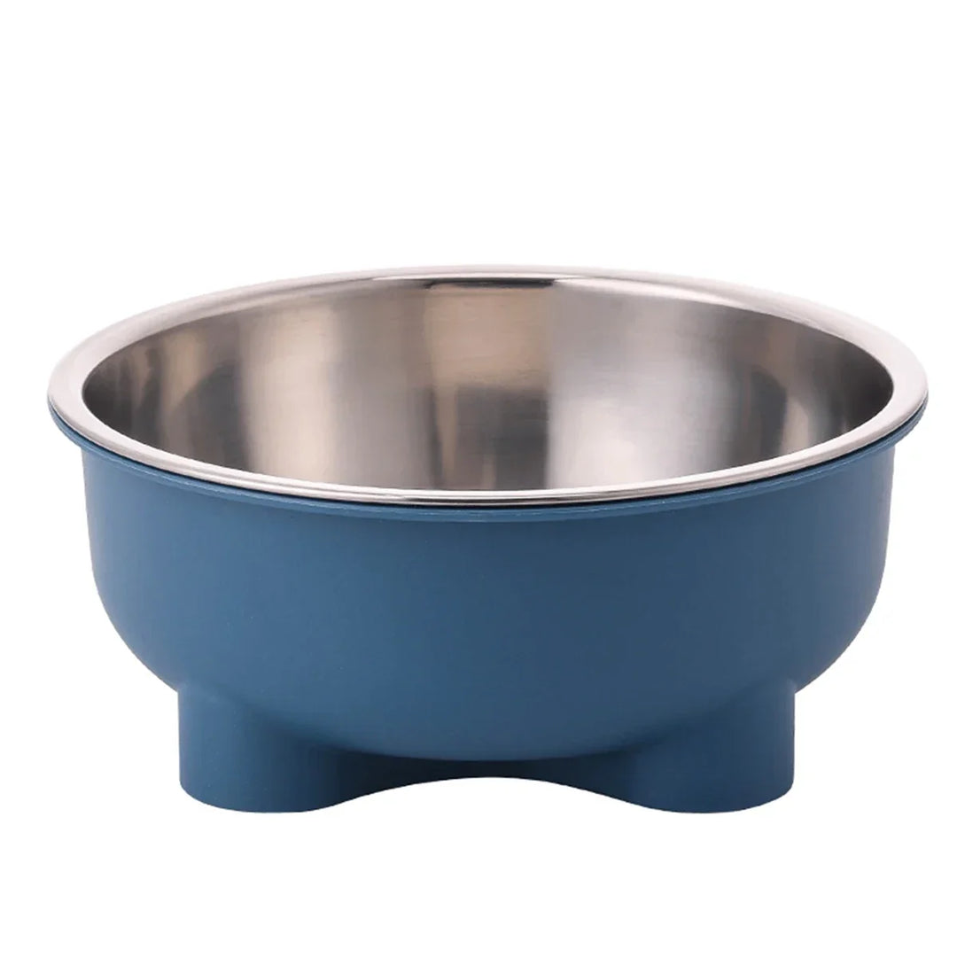 Anti Slip Stainless Steel Dog Bowl - Easy to Clean Indoor Pet Dish