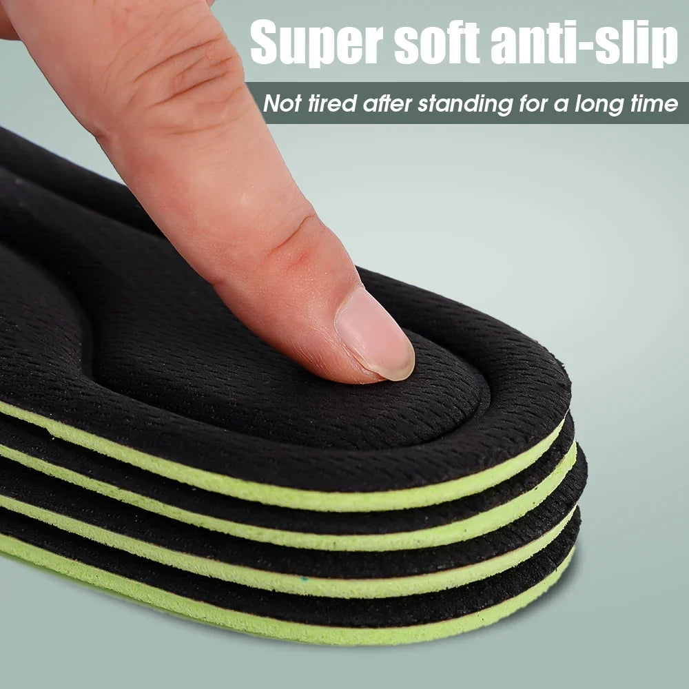 Memory Foam Orthopaedic Insoles 12 Pack Antibacterial Plantar Fascia Insole
