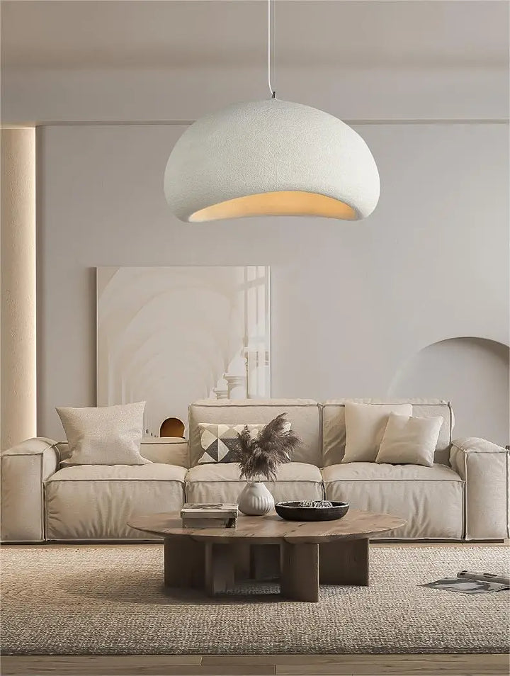 Japandi Pendant Ceiling Lamps Nordic Wabi Sabi LED Dining Room