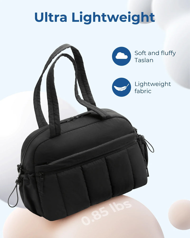 Travel Duffel Bag with Shoulder Strap, Large Capacity Gym &amp; Diaper Bag