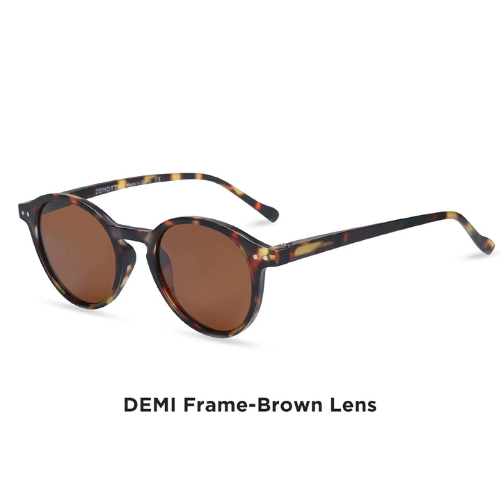 Polarized Sunglasses Round Retro Unisex Eyewear Summer 2026 Trend UV400 Protection