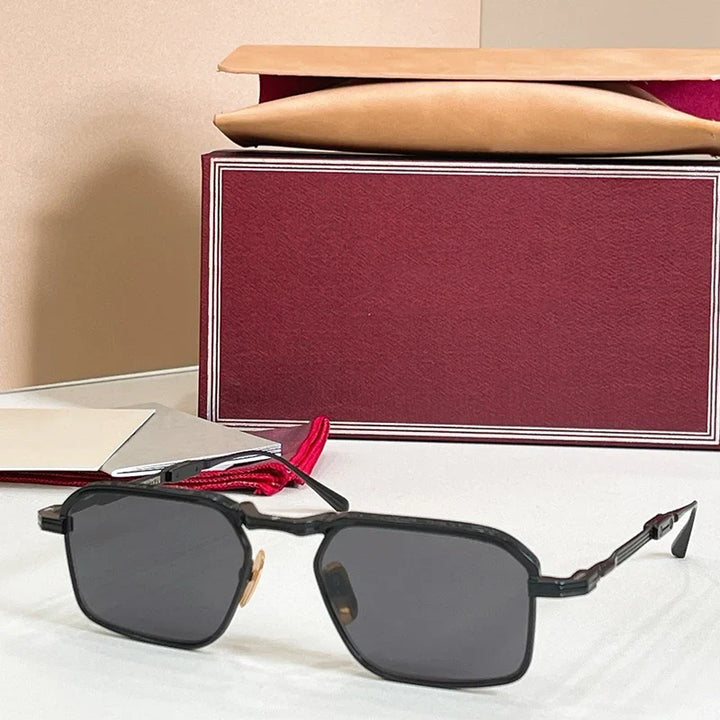 Foldable Sunglasses Square Frame UV400 Lenses Lightweight Eyewear Summer 2026 Trend
